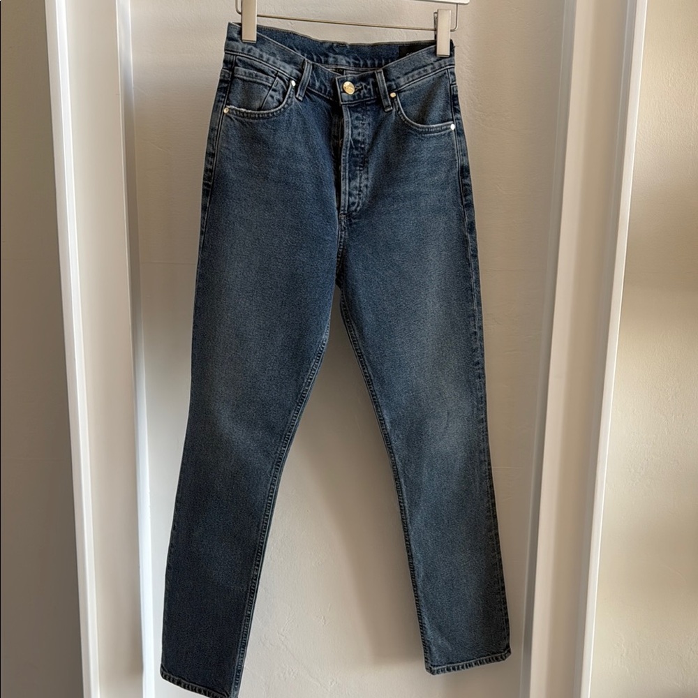 Goldsign Morgan Jeans in Dunn. Size 24. NWT